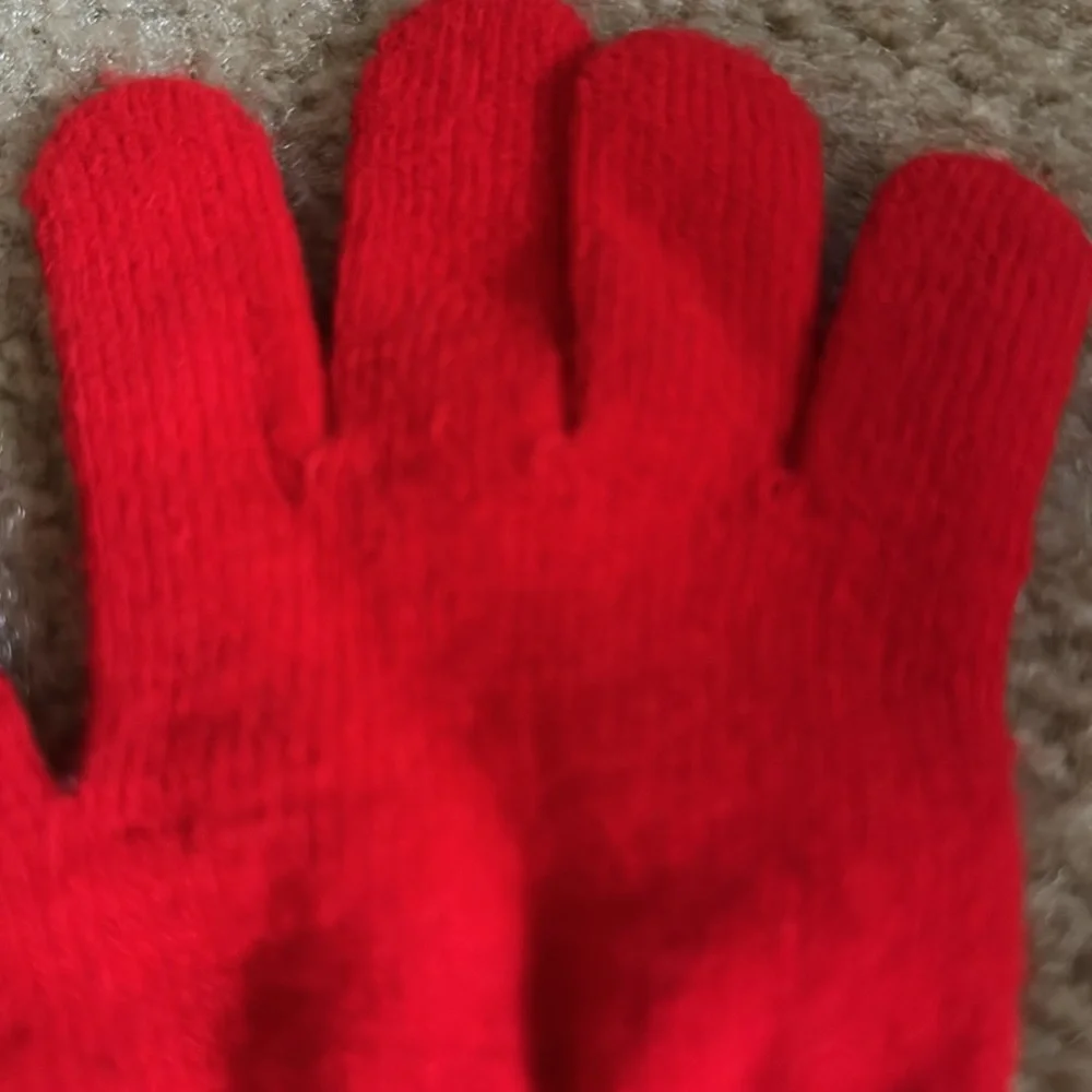 UNISEX KIDS - Red Mittens